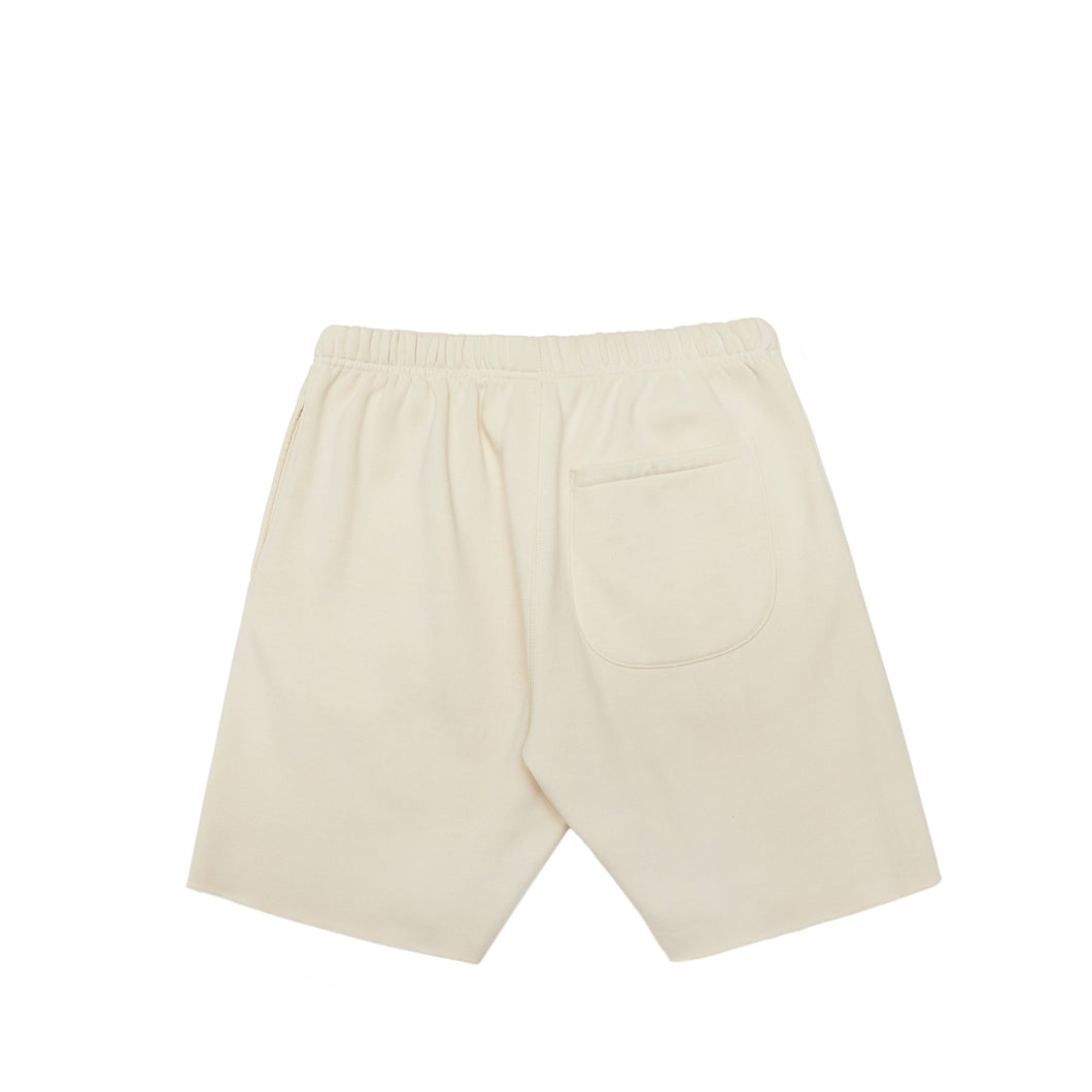 VALAS SHORTS | TAN / GREEN EMBROIDERY