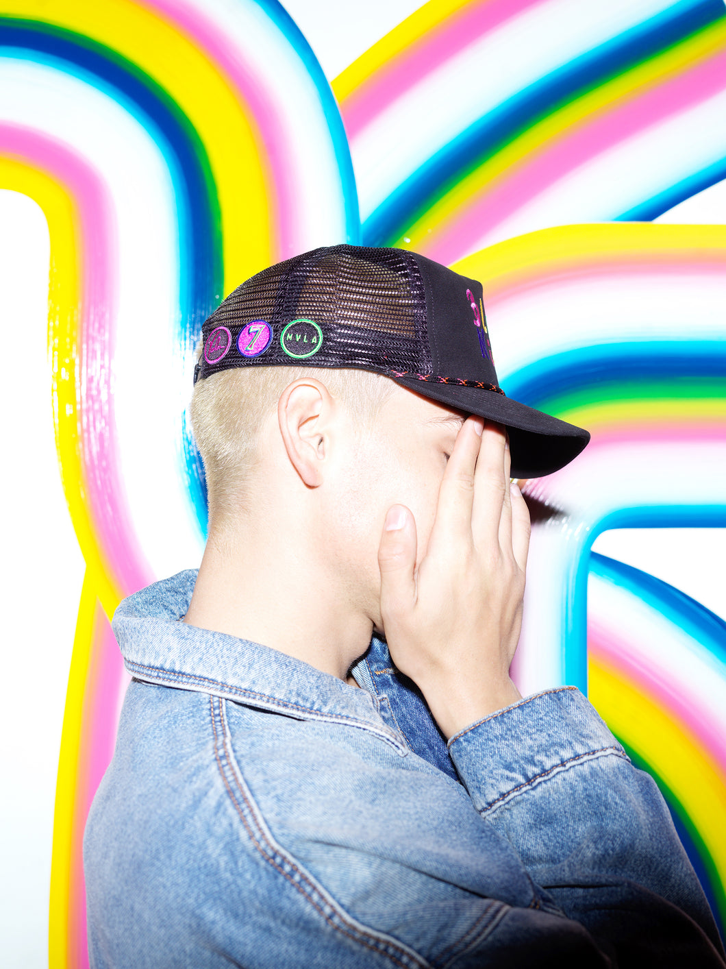 MVLA Collab | Blurry Nights Trucker