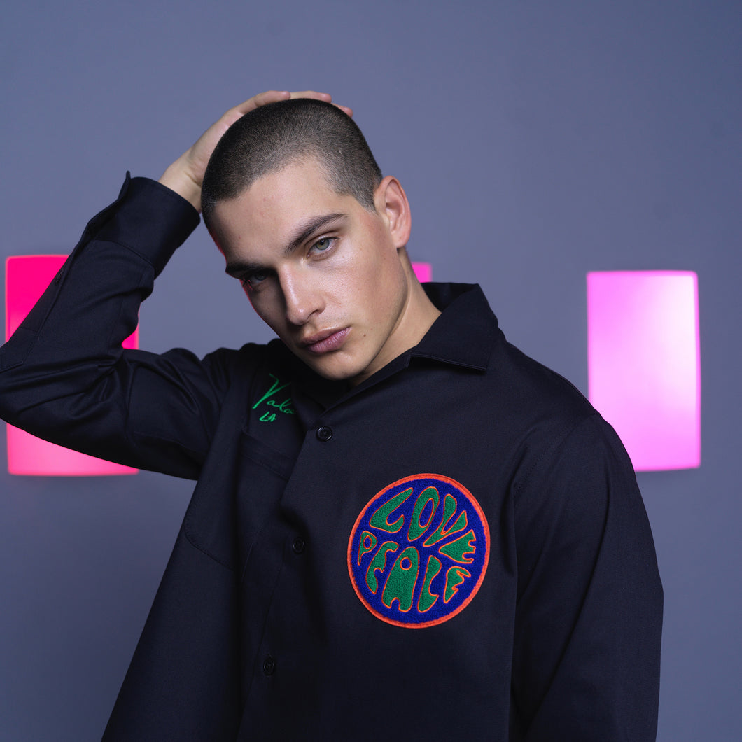 Love and Peace Bowler Shirt