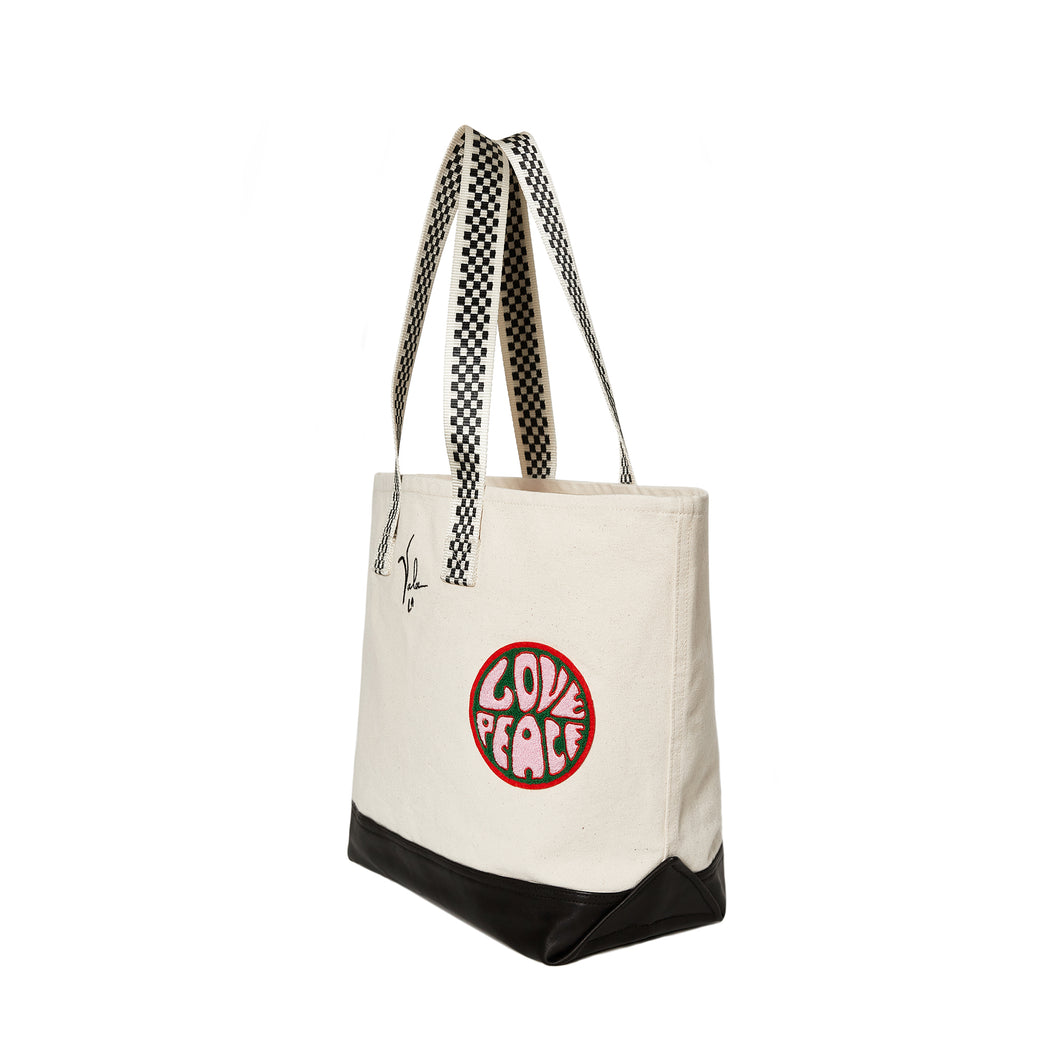 Love & Peace Tote Bag