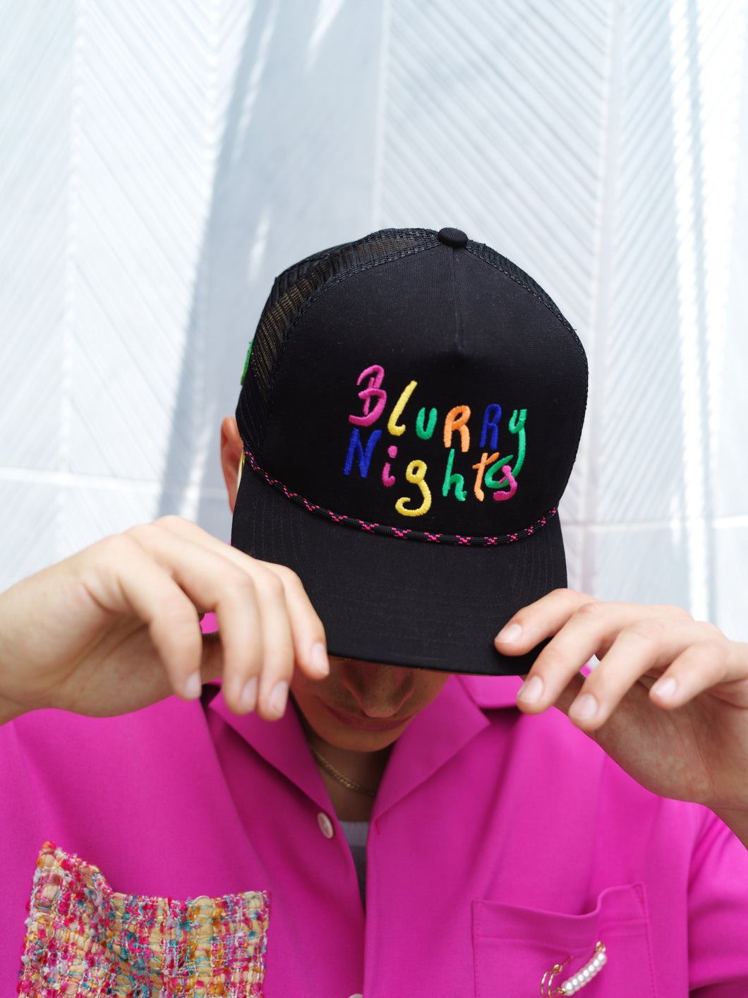 MVLA Collab | Blurry Nights Trucker