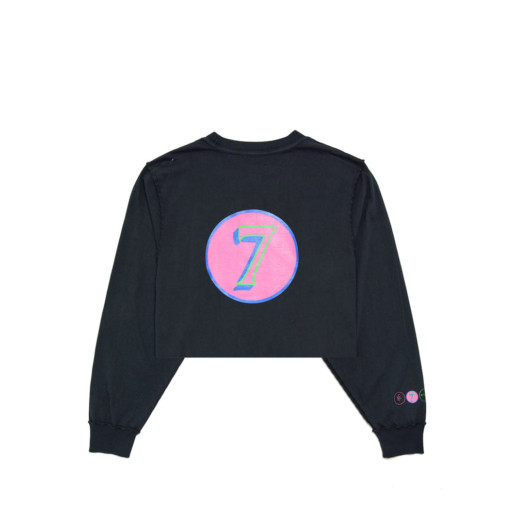 MVLA Collab | Cropped Blurry Nights Tee