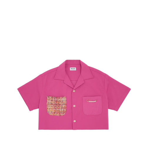 MVLA Collab | Cropped Bowler Shirt