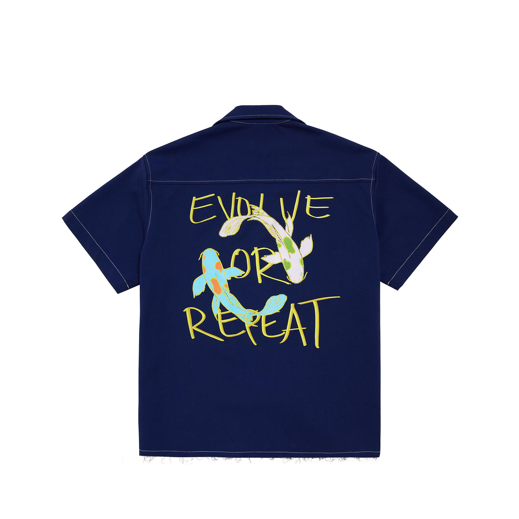 Evolve or Repeat Bowler Shirt