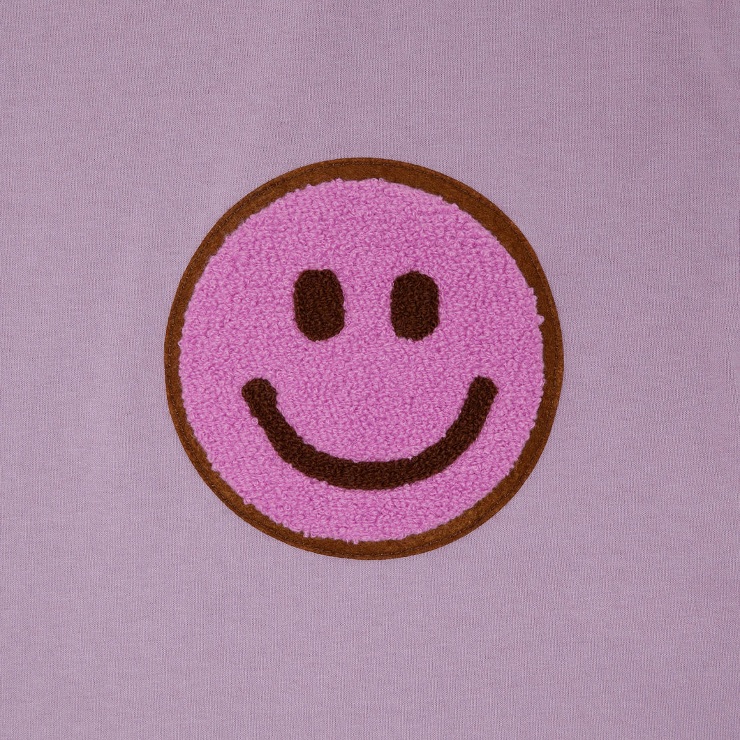 Smiley Patch Long Sleeve Tee
