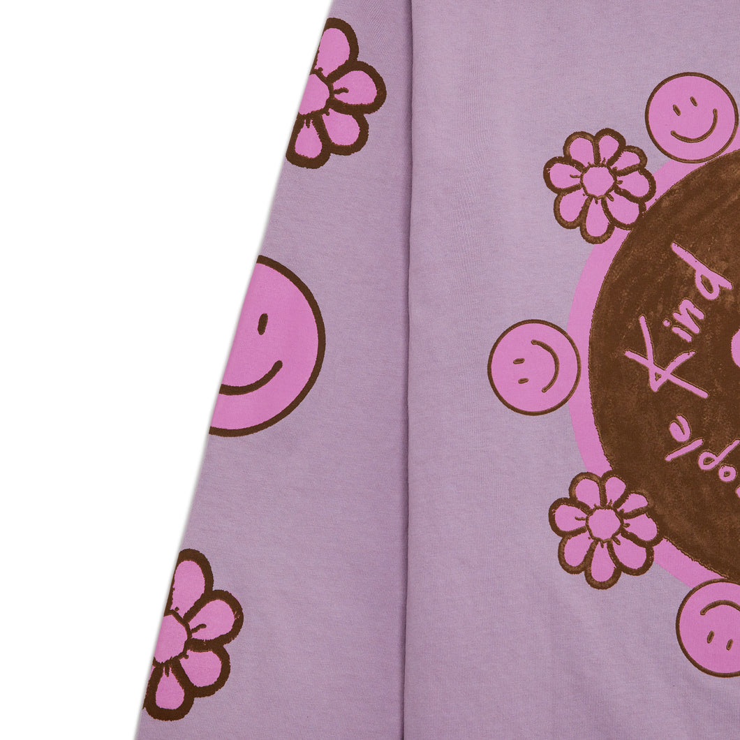 Smiley Patch Long Sleeve Tee