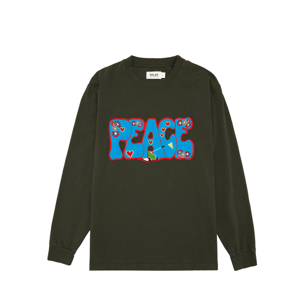 Peace Patch Long Sleeve Tee