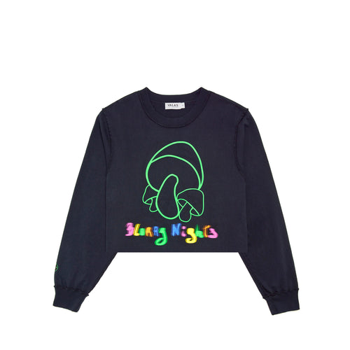 MVLA Collab | Cropped Blurry Nights Tee